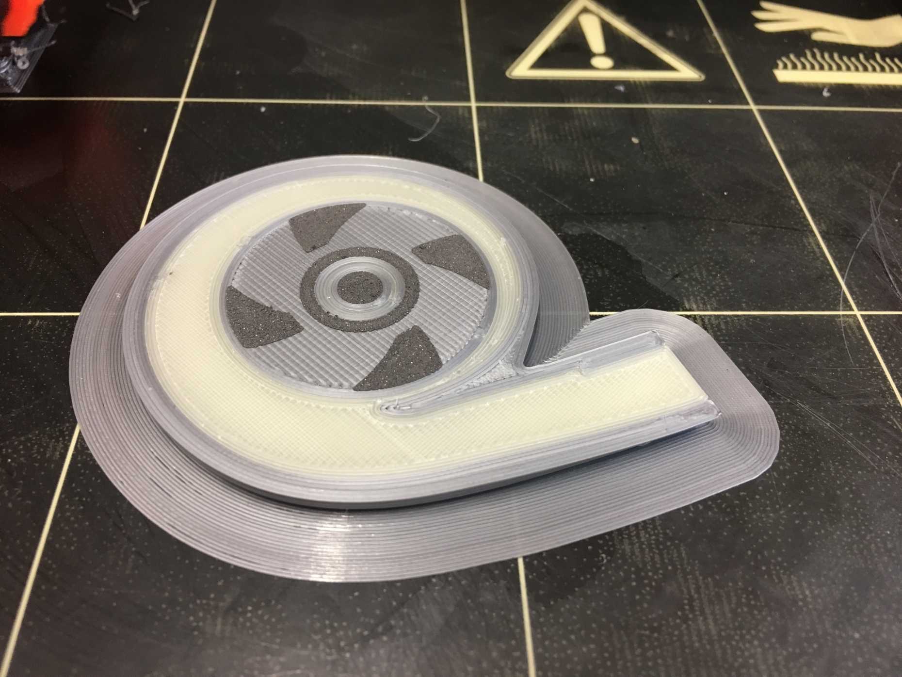 3D printed magnet_heart pump