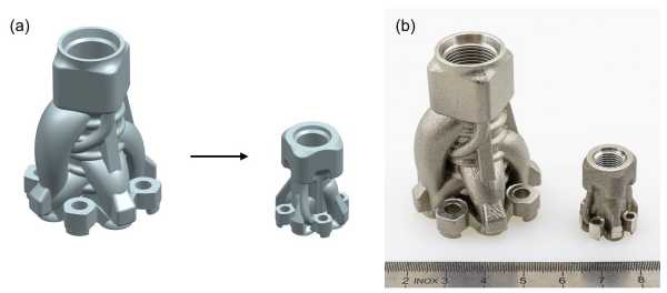 Enlarged view: Miniaturisation of valve design