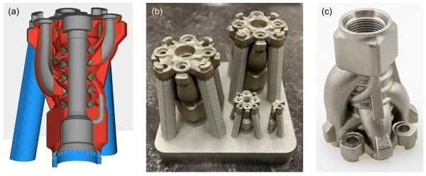 Enlarged view: Additively manufactured hydraulic directional spool valve